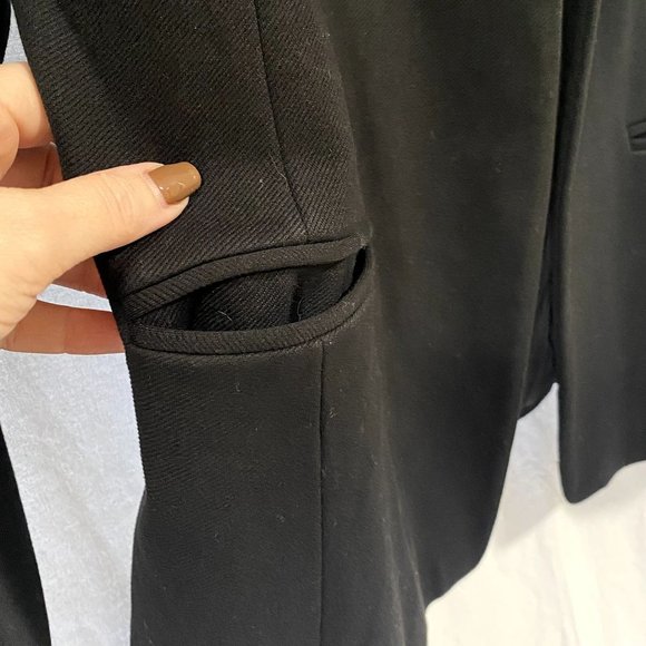 J. Crew 365 Going Out Blazer In Stretch Twill Black Size 14 - Picture 3 of 10